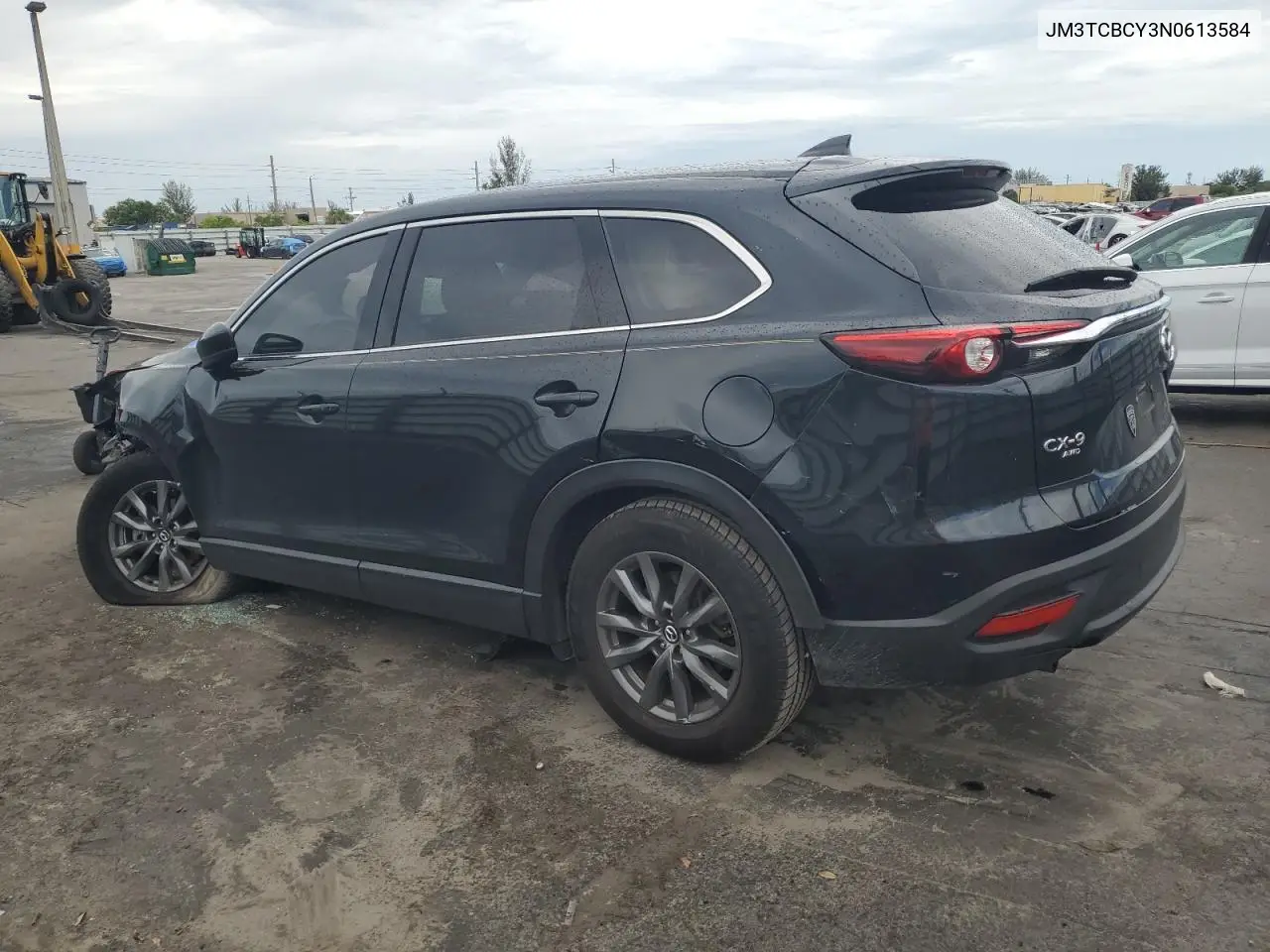 2022 Mazda Cx-9 Touring VIN: JM3TCBCY3N0613584 Lot: 62630605