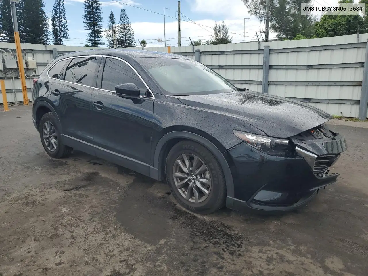 2022 Mazda Cx-9 Touring VIN: JM3TCBCY3N0613584 Lot: 62630605