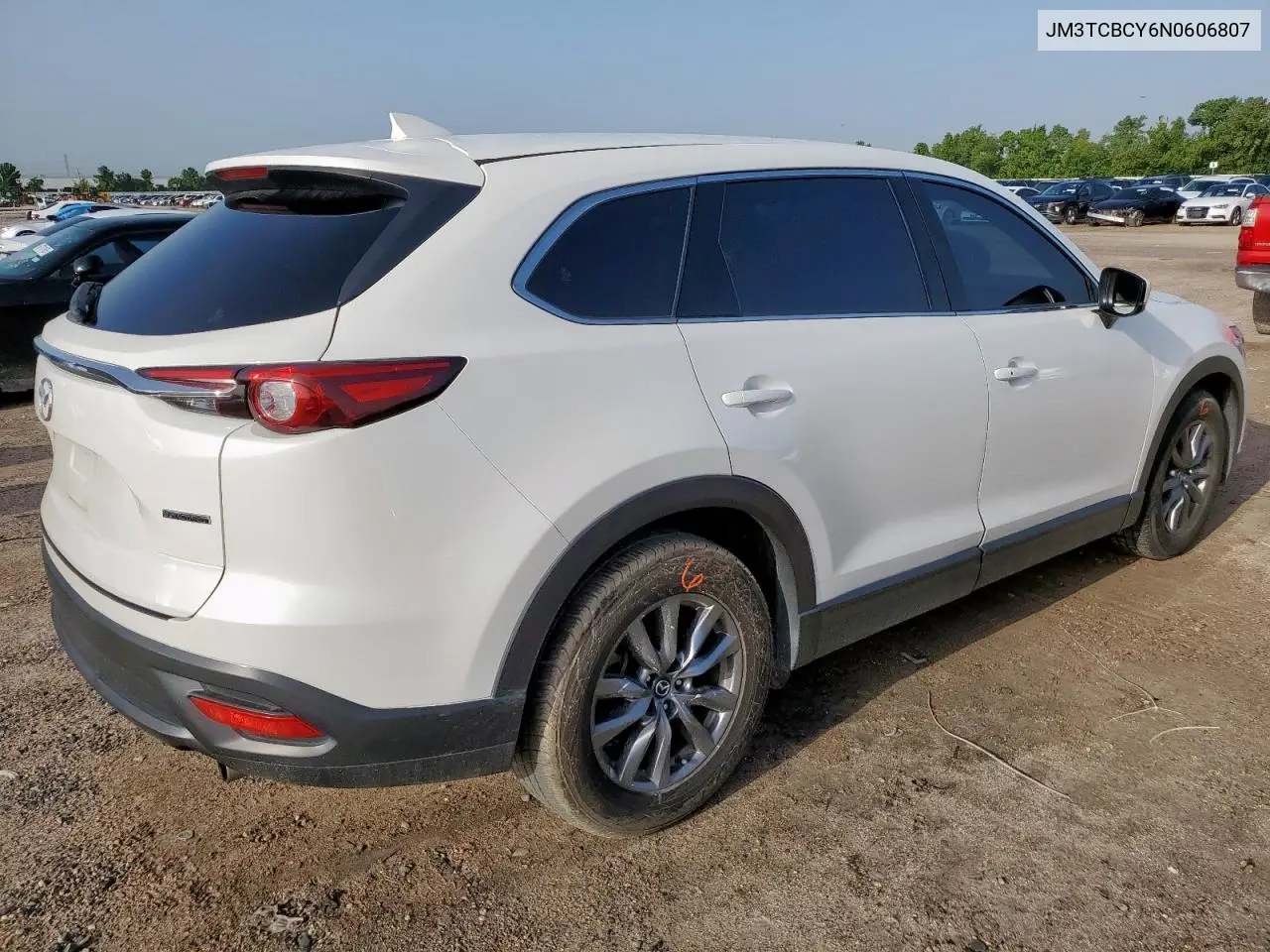 2022 Mazda Cx-9 Touring VIN: JM3TCBCY6N0606807 Lot: 62948905