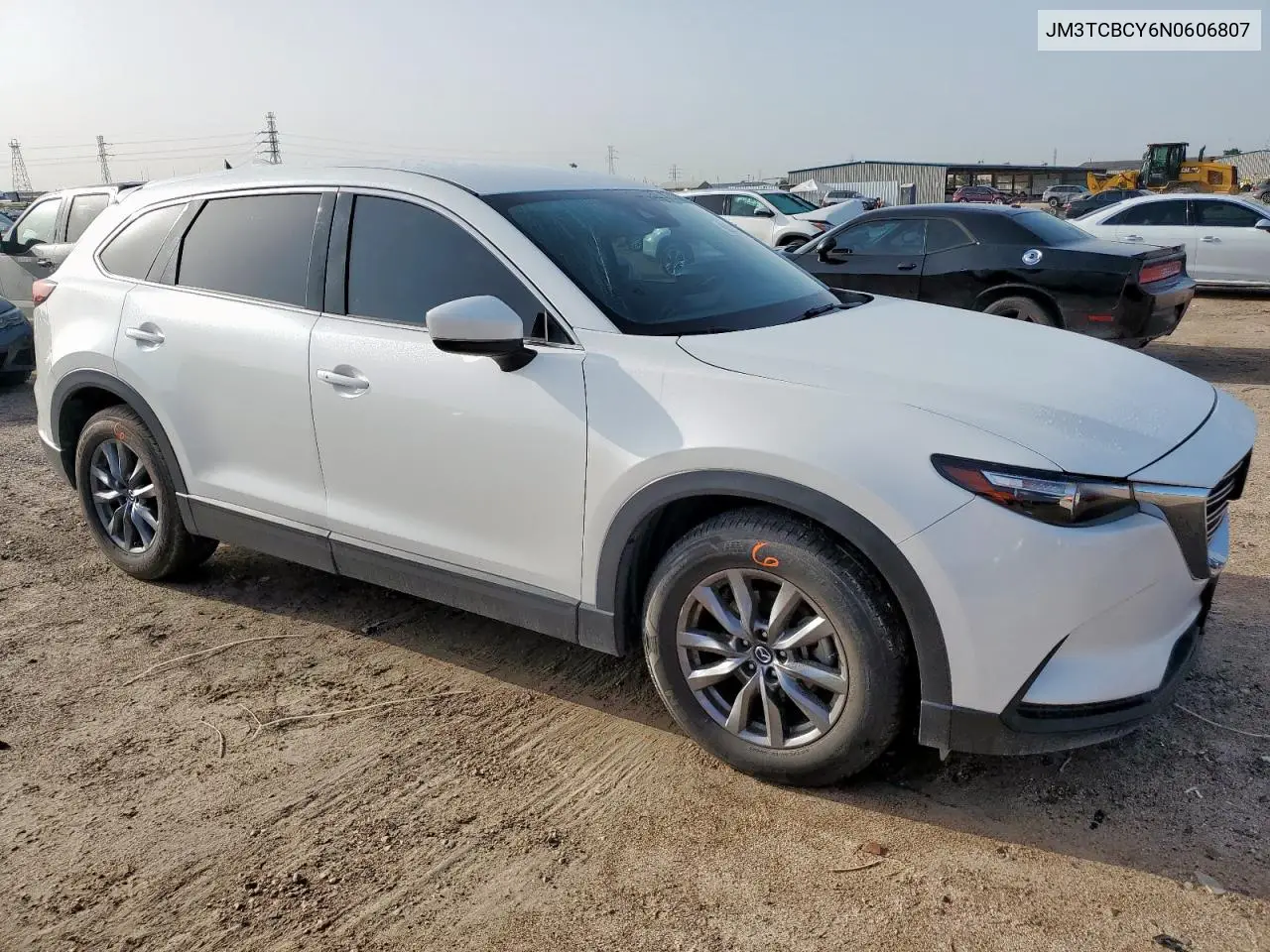 2022 Mazda Cx-9 Touring VIN: JM3TCBCY6N0606807 Lot: 62948905