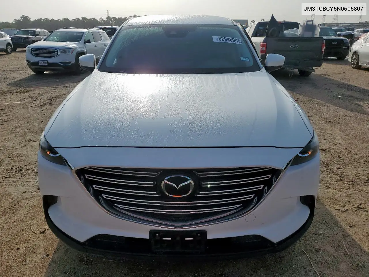 2022 Mazda Cx-9 Touring VIN: JM3TCBCY6N0606807 Lot: 62948905