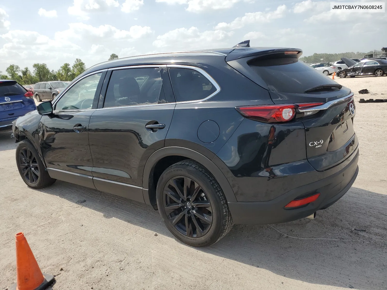 2022 Mazda Cx-9 Touring Plus VIN: JM3TCBAY7N0608245 Lot: 65908684