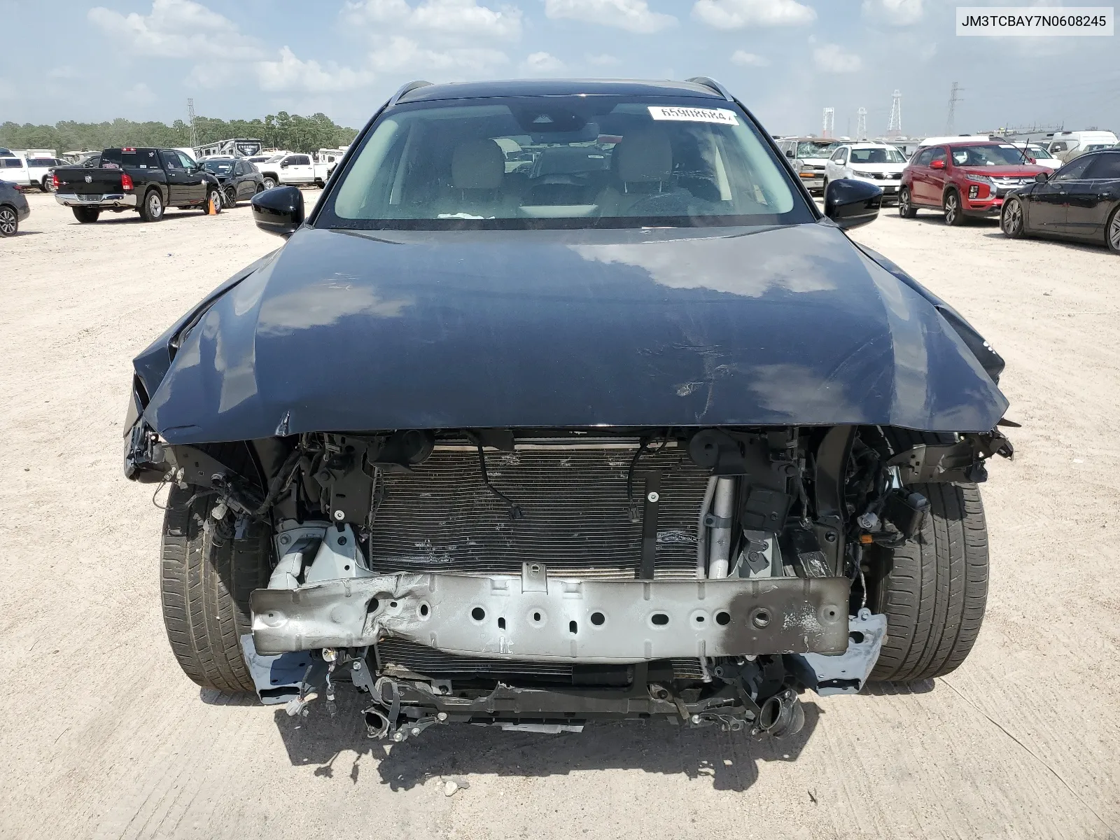 2022 Mazda Cx-9 Touring Plus VIN: JM3TCBAY7N0608245 Lot: 65908684