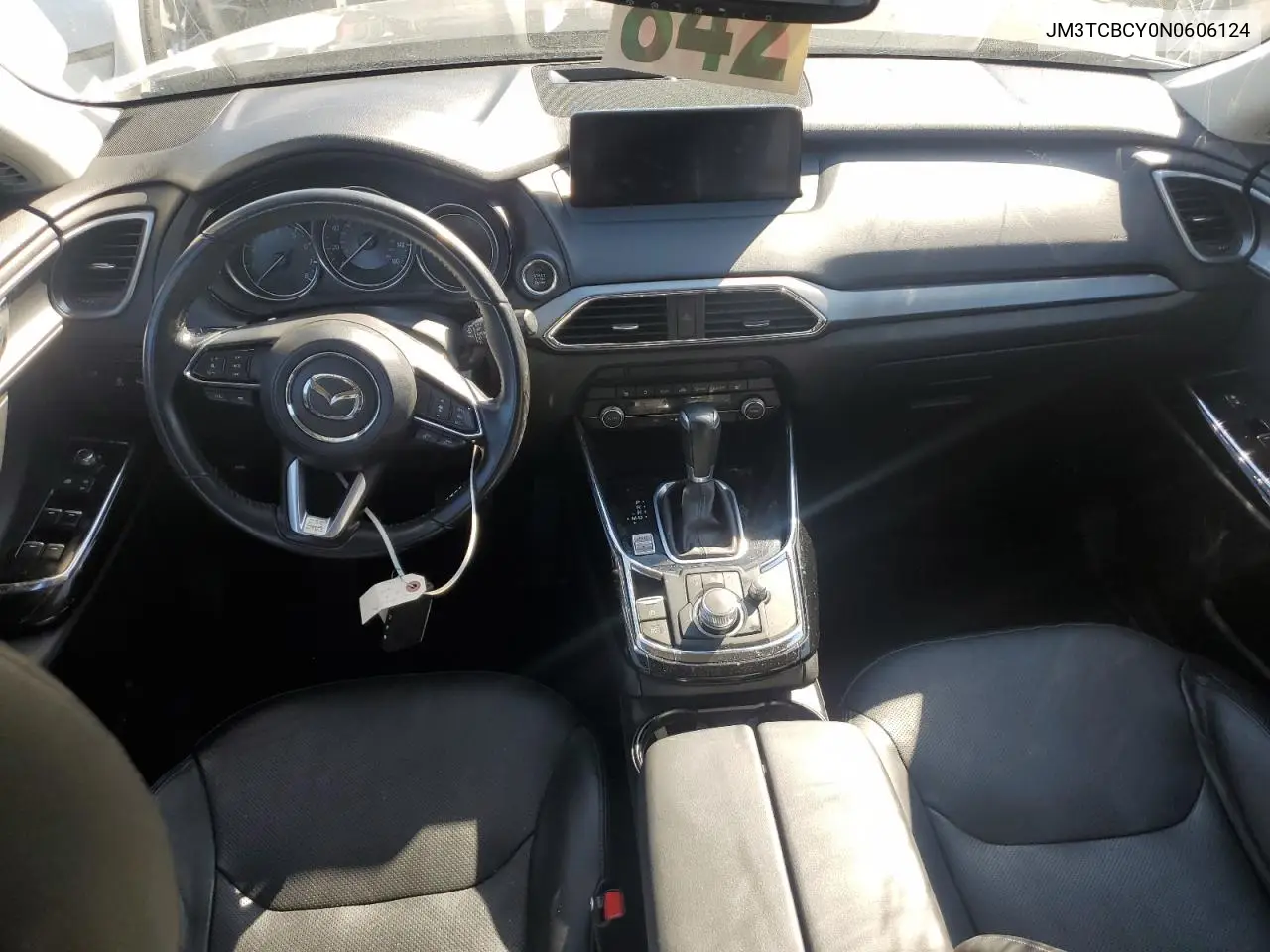 2022 Mazda Cx-9 Touring VIN: JM3TCBCY0N0606124 Lot: 77874574