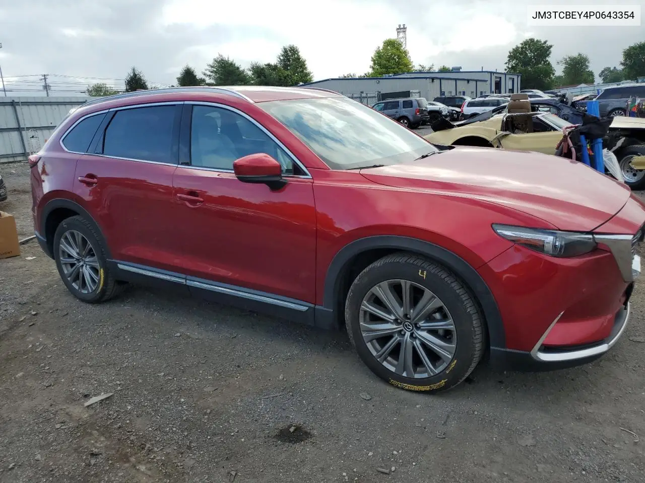 2023 Mazda Cx-9 Signature VIN: JM3TCBEY4P0643354 Lot: 63649445