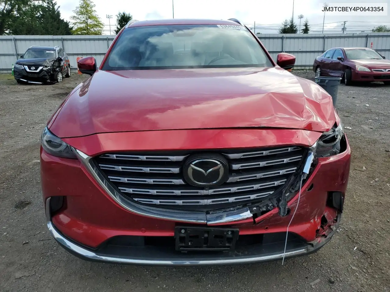 2023 Mazda Cx-9 Signature VIN: JM3TCBEY4P0643354 Lot: 63649445