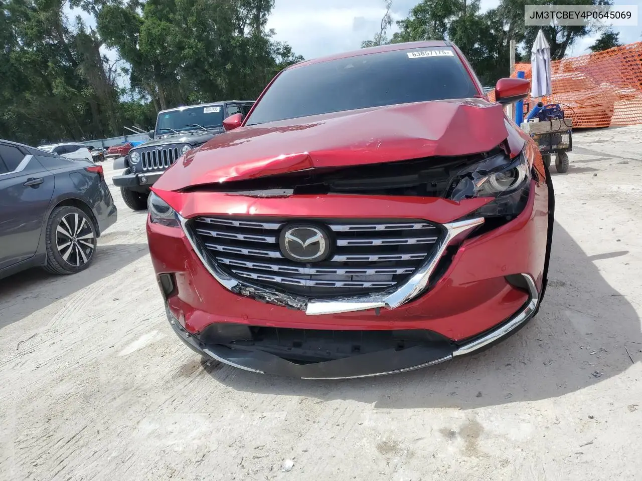 2023 Mazda Cx-9 Signature VIN: JM3TCBEY4P0645069 Lot: 63857175