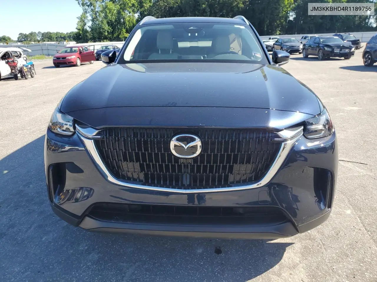 2024 Mazda Cx-90 Preferred VIN: JM3KKBHD4R1189756 Lot: 61206415