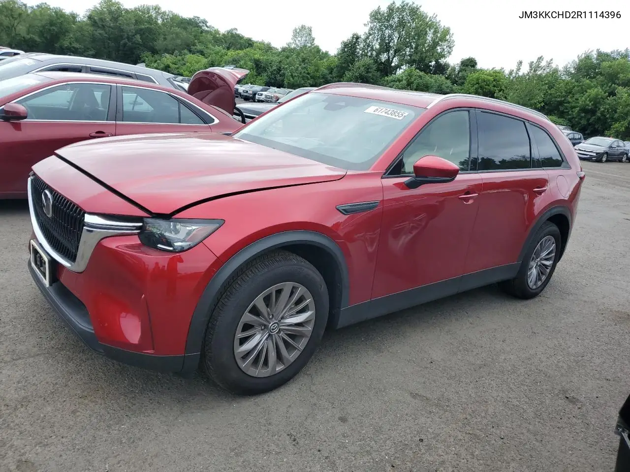 2024 Mazda Cx-90 Preferred Plus VIN: JM3KKCHD2R1114396 Lot: 61743855