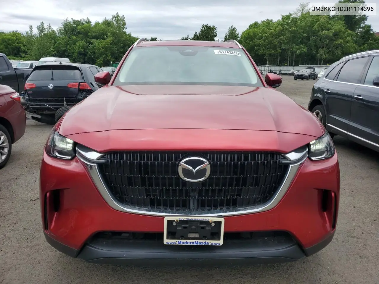 2024 Mazda Cx-90 Preferred Plus VIN: JM3KKCHD2R1114396 Lot: 61743855