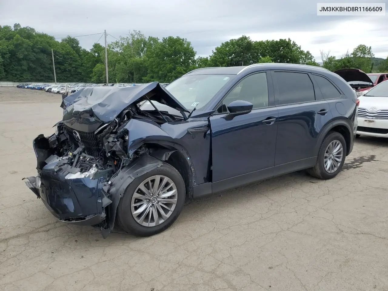 2024 Mazda Cx-90 Preferred VIN: JM3KKBHD8R1166609 Lot: 62994475