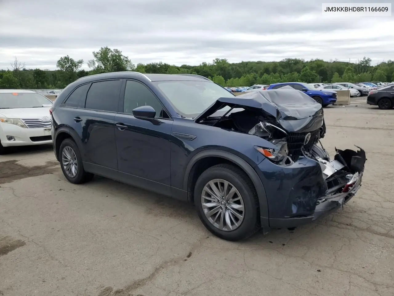 2024 Mazda Cx-90 Preferred VIN: JM3KKBHD8R1166609 Lot: 62994475