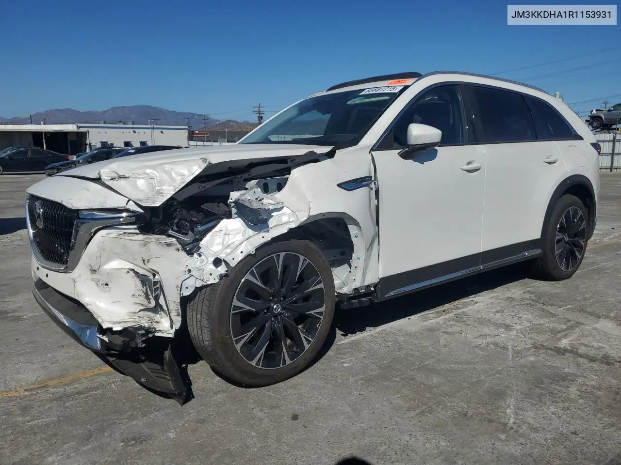 2024 Mazda Cx-90 Premium VIN: JM3KKDHA1R1153931 Lot: 63687215