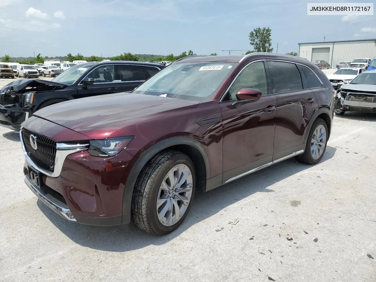 2024 Mazda Cx-90 Premium Plus VIN: JM3KKEHD8R1172167 Lot: 64363415