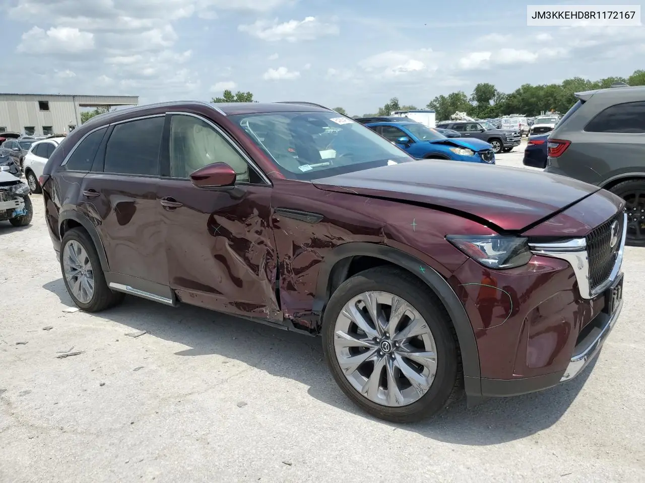 2024 Mazda Cx-90 Premium Plus VIN: JM3KKEHD8R1172167 Lot: 64363415