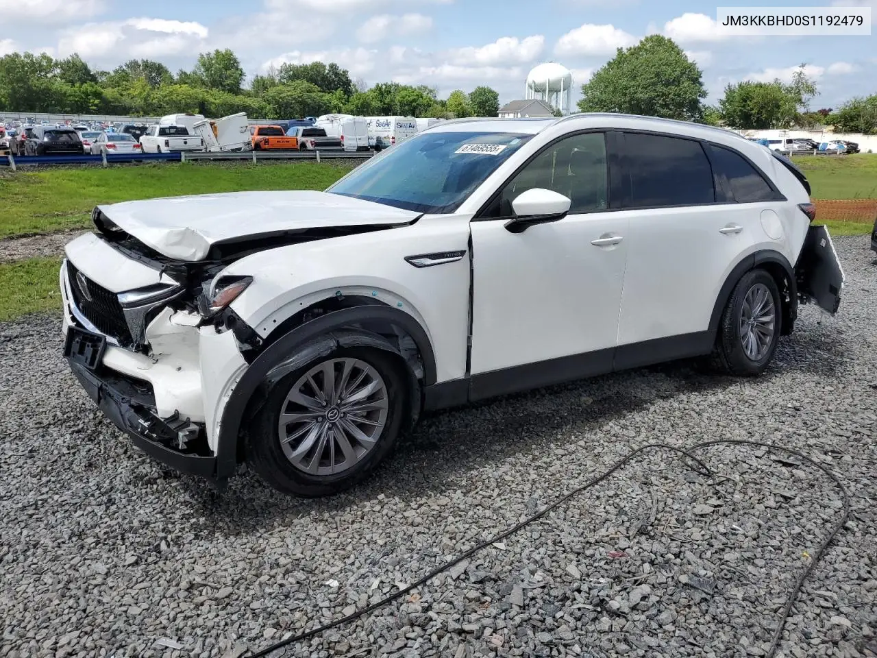 2025 Mazda Cx-90 Preferred VIN: JM3KKBHD0S1192479 Lot: 61469555