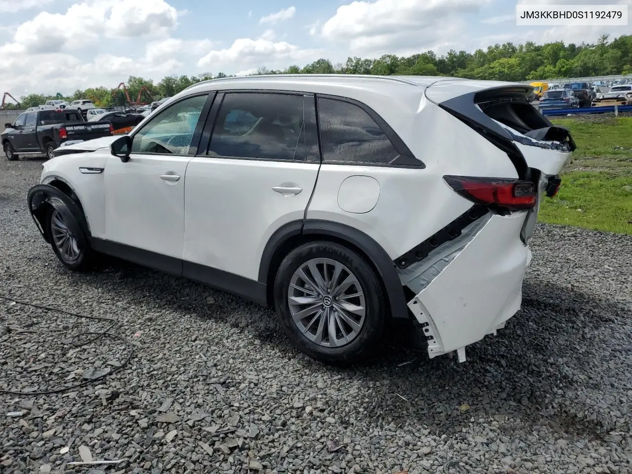 2025 Mazda Cx-90 Preferred VIN: JM3KKBHD0S1192479 Lot: 61469555