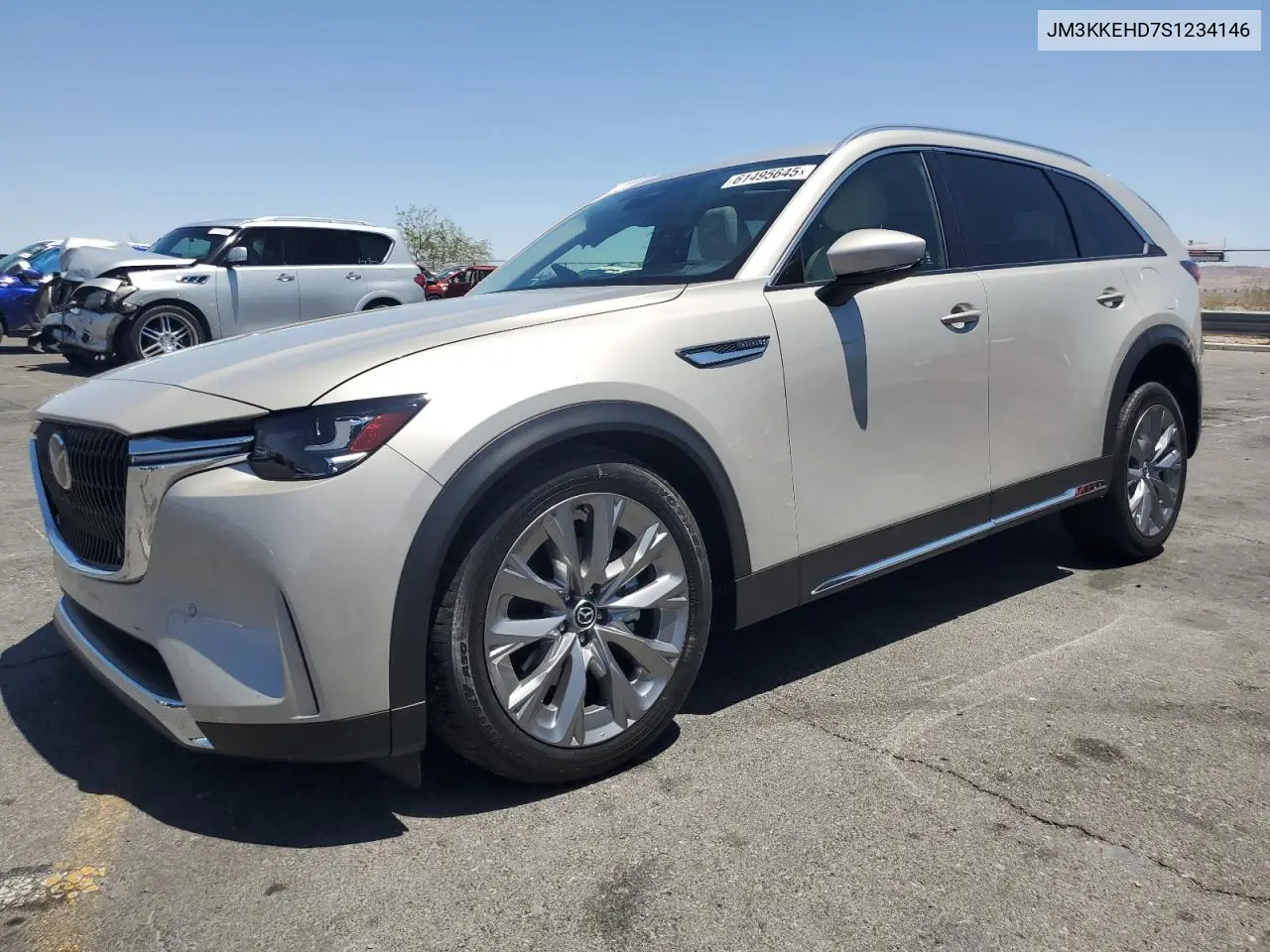 2025 Mazda Cx-90 Premium Plus VIN: JM3KKEHD7S1234146 Lot: 61495645