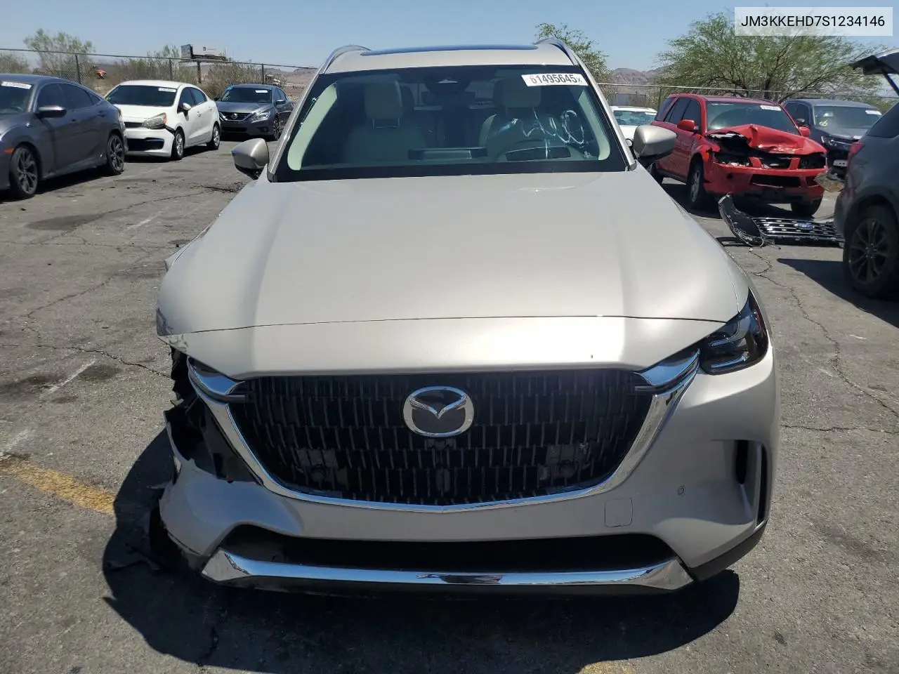 2025 Mazda Cx-90 Premium Plus VIN: JM3KKEHD7S1234146 Lot: 61495645