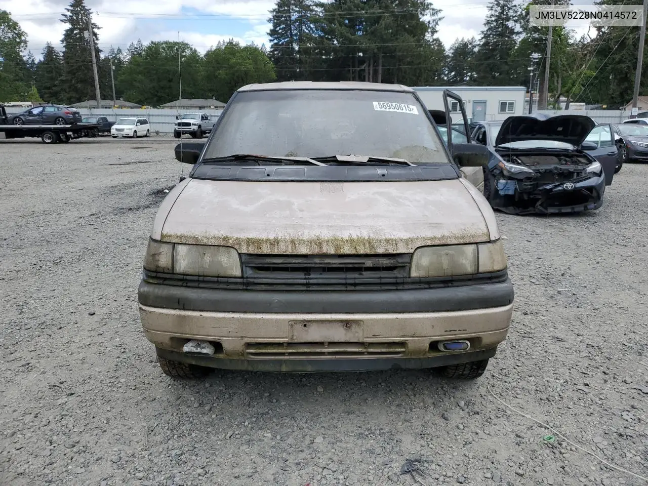 1992 Mazda Mpv Wagon VIN: JM3LV5228N0414572 Lot: 56950615