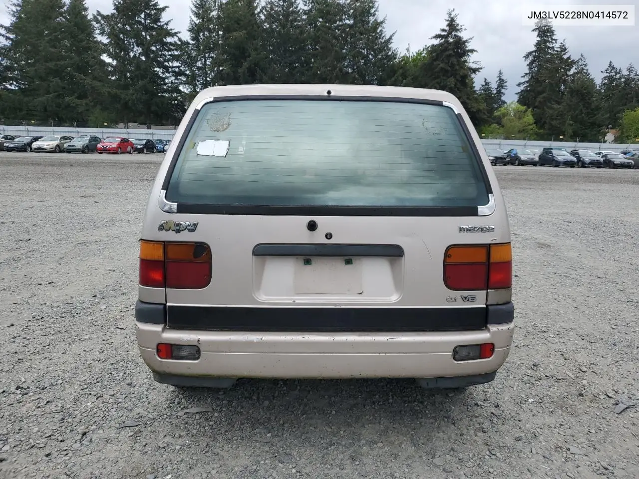 1992 Mazda Mpv Wagon VIN: JM3LV5228N0414572 Lot: 56950615