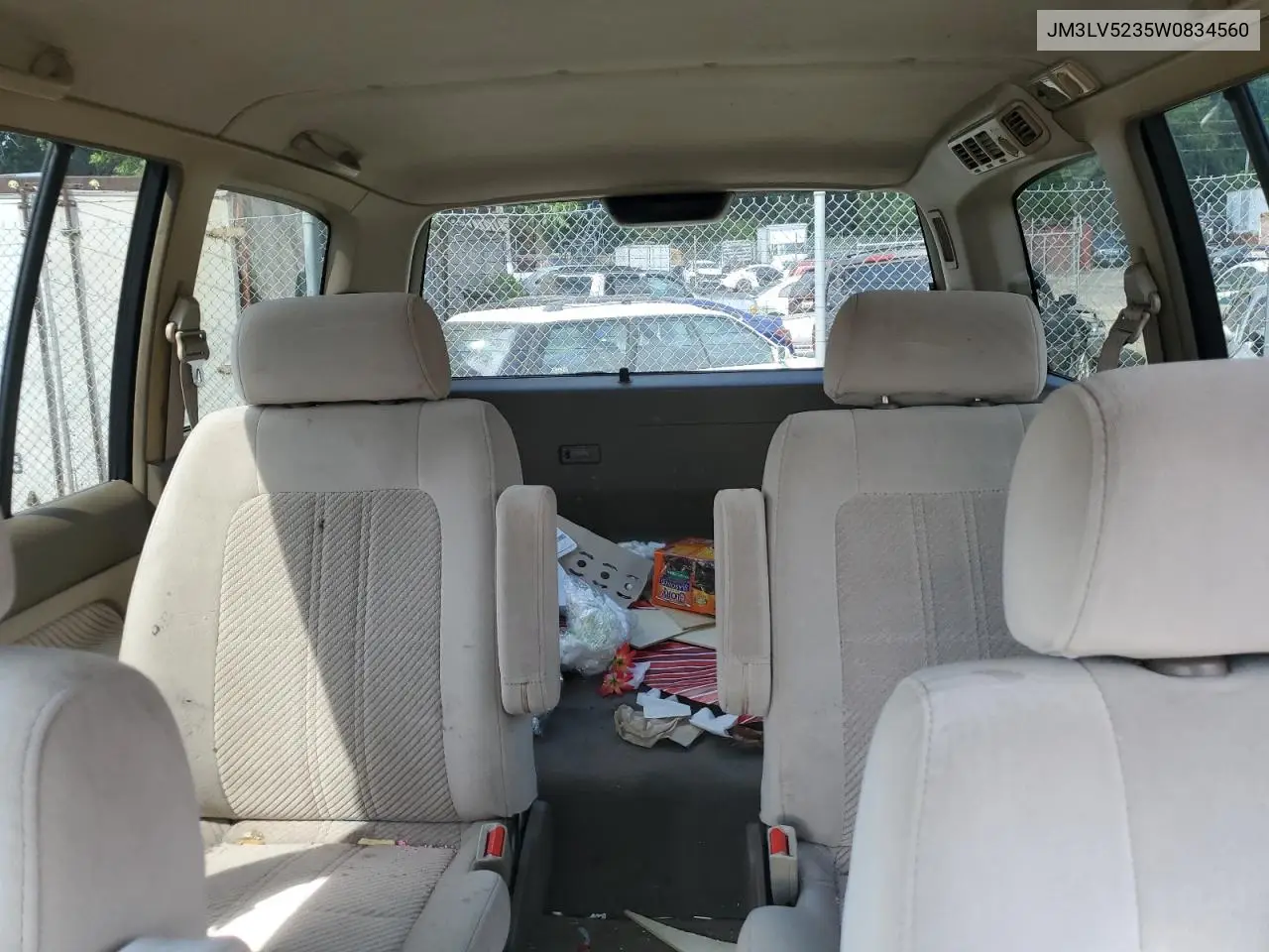 1998 Mazda Mpv Wagon VIN: JM3LV5235W0834560 Lot: 62679705