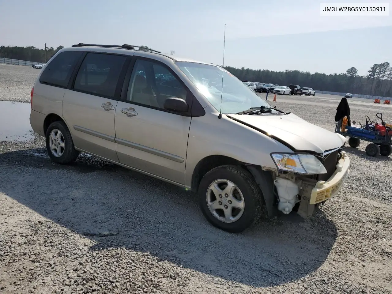 2000 Mazda Mpv Wagon VIN: JM3LW28G5Y0150911 Lot: 49316665