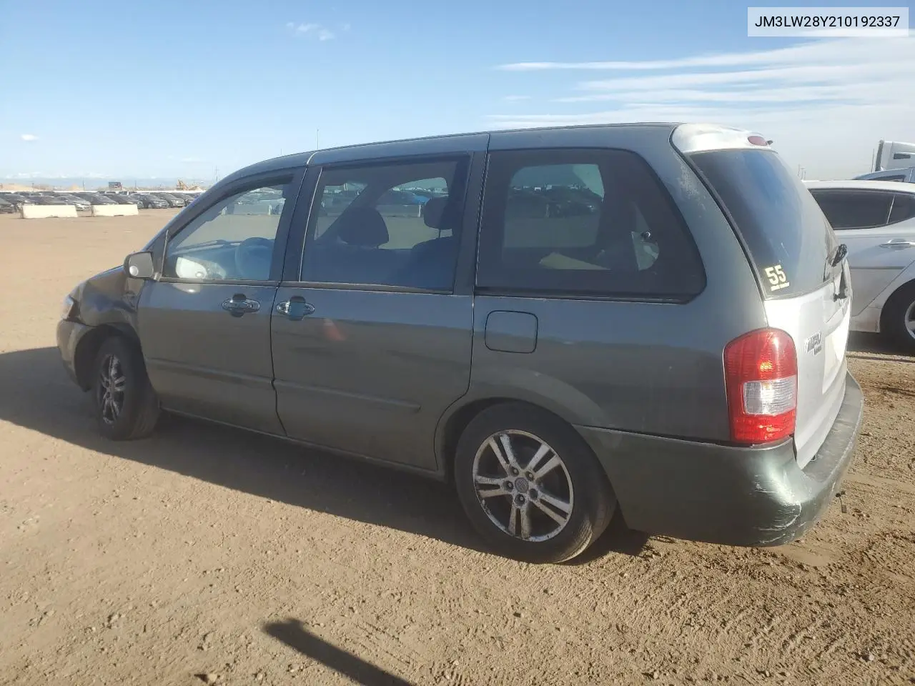 2001 Mazda Mpv Wagon VIN: JM3LW28Y210192337 Lot: 52919615