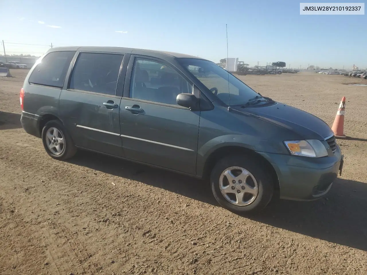 2001 Mazda Mpv Wagon VIN: JM3LW28Y210192337 Lot: 52919615