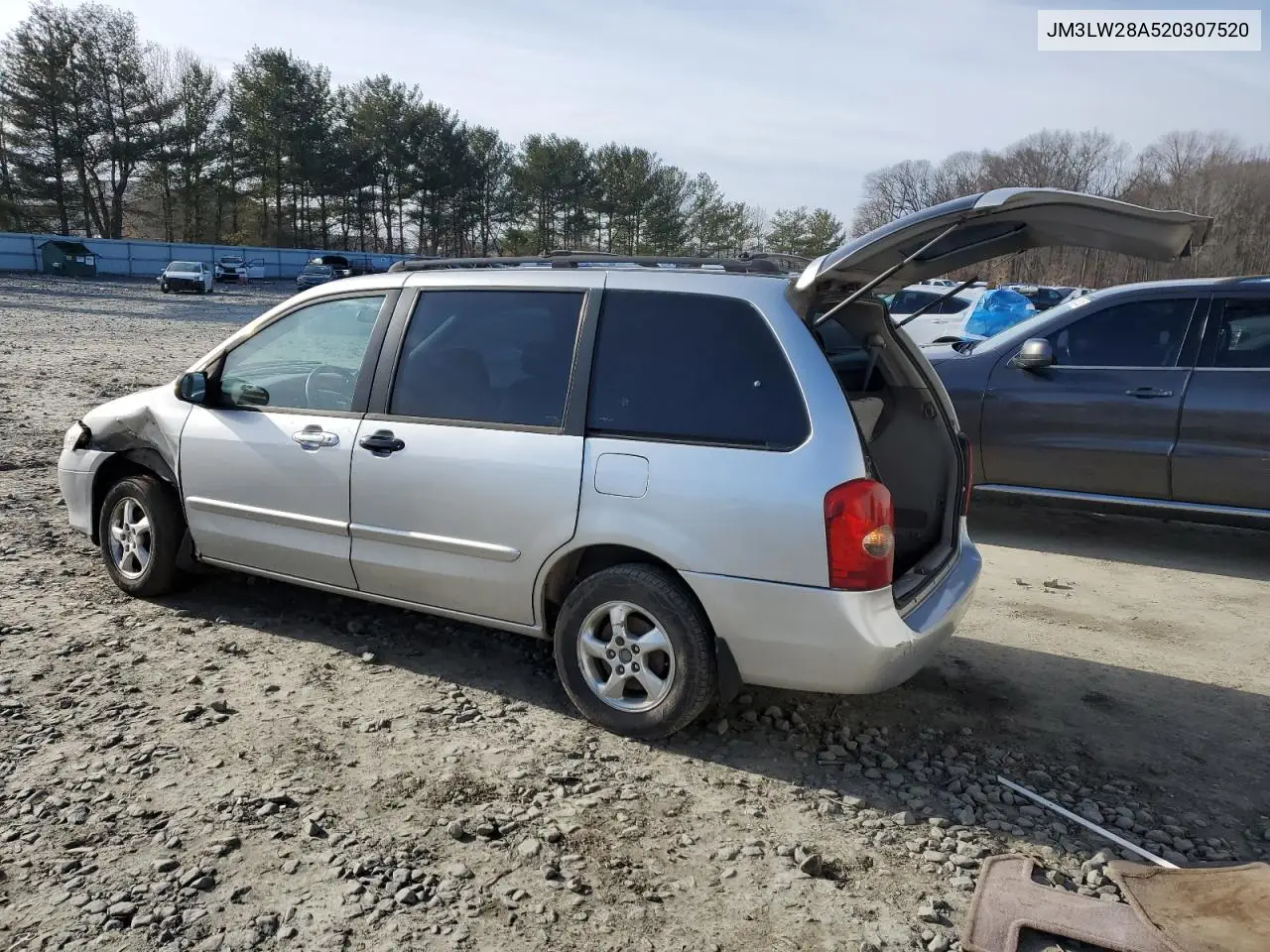 2002 Mazda Mpv Wagon VIN: JM3LW28A520307520 Lot: 44995145