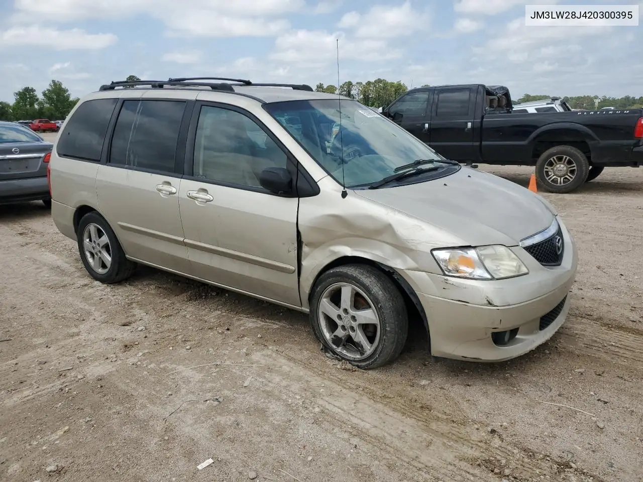 2002 Mazda Mpv Wagon VIN: JM3LW28J420300395 Lot: 53909045