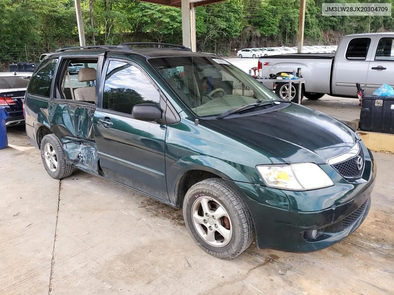 2002 Mazda Mpv Wagon VIN: JM3LW28JX20304709 Lot: 56296775