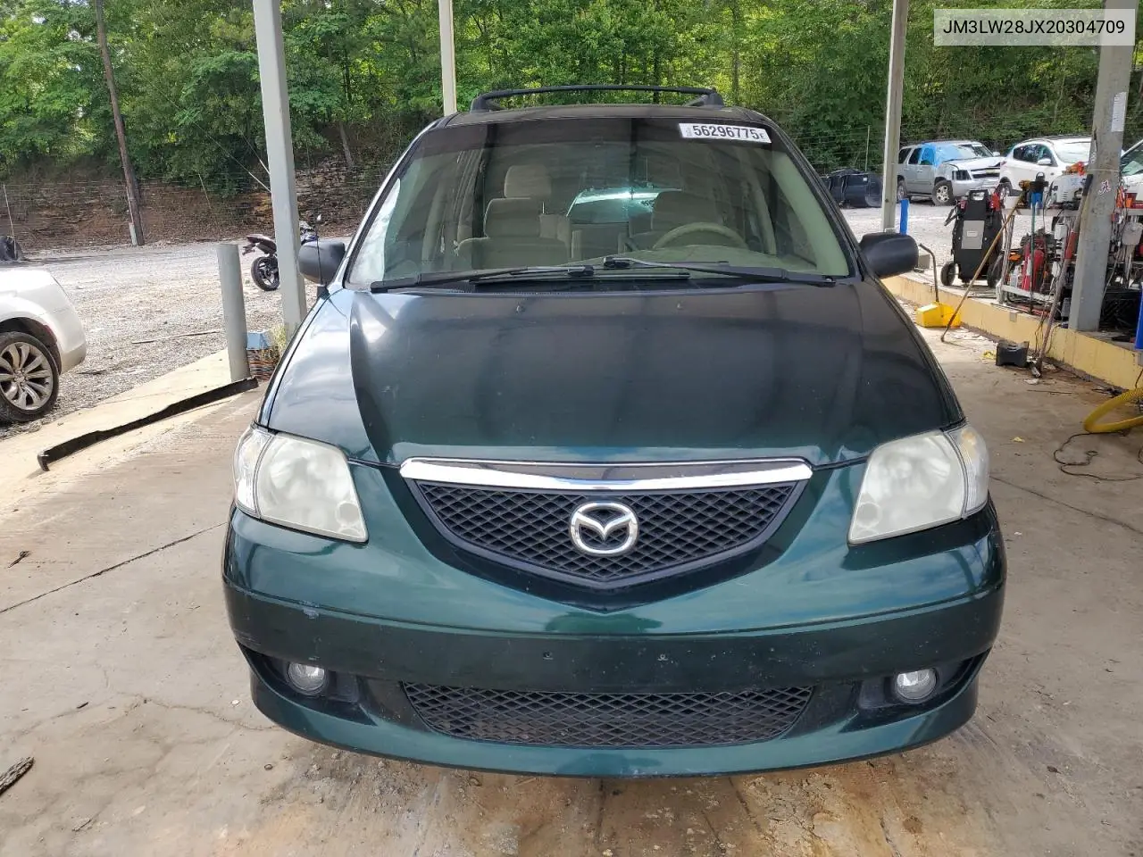2002 Mazda Mpv Wagon VIN: JM3LW28JX20304709 Lot: 56296775