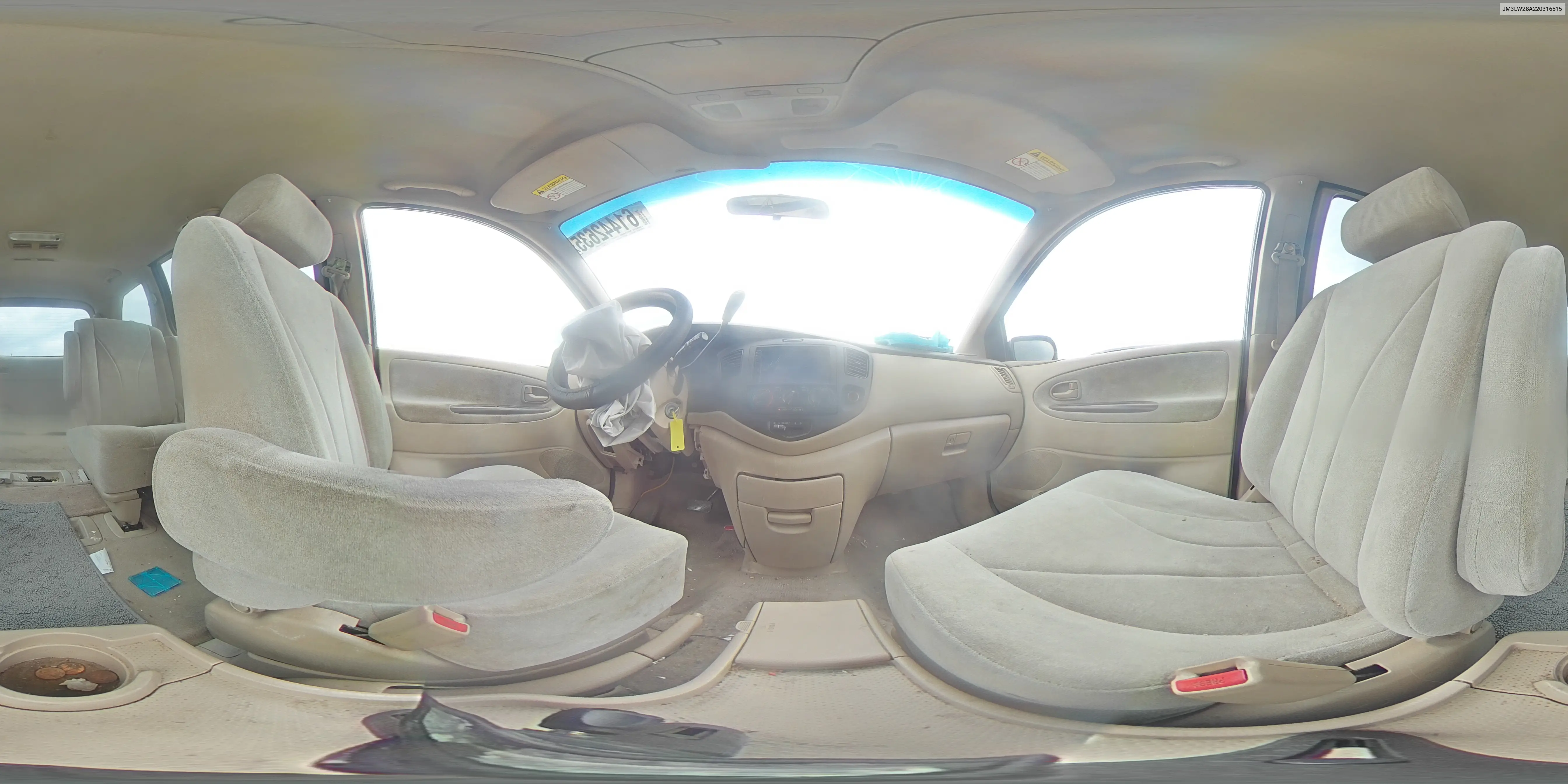 2002 Mazda Mpv Wagon VIN: JM3LW28A220316515 Lot: 61442635