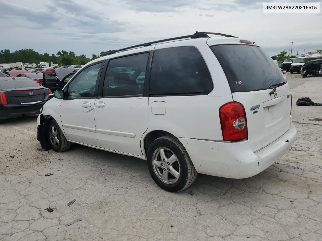 2002 Mazda Mpv Wagon VIN: JM3LW28A220316515 Lot: 61442635