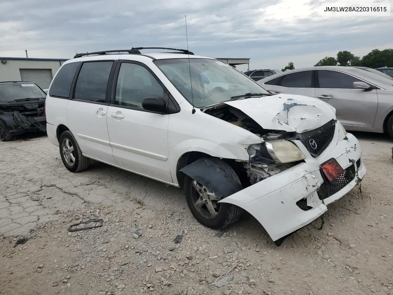 2002 Mazda Mpv Wagon VIN: JM3LW28A220316515 Lot: 61442635