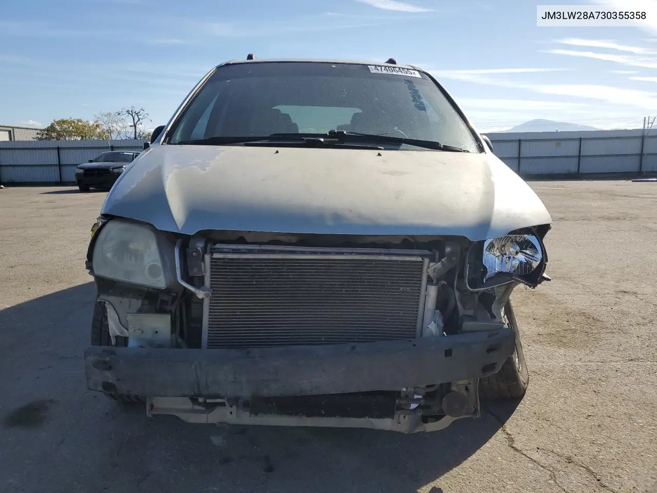 2003 Mazda Mpv Wagon VIN: JM3LW28A730355358 Lot: 47406455