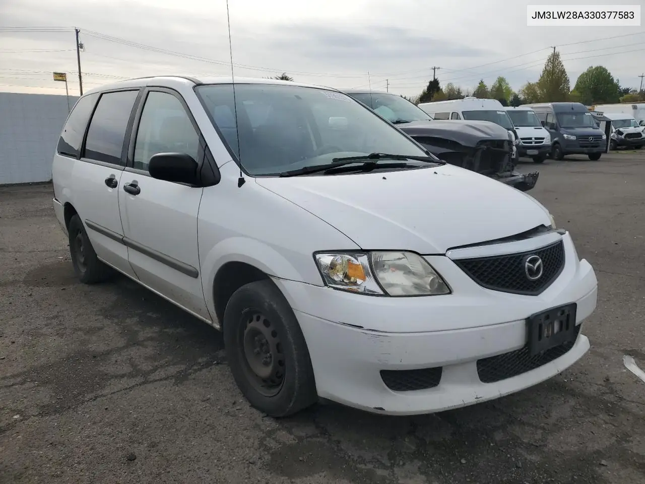 2003 Mazda Mpv Wagon VIN: JM3LW28A330377583 Lot: 51981375