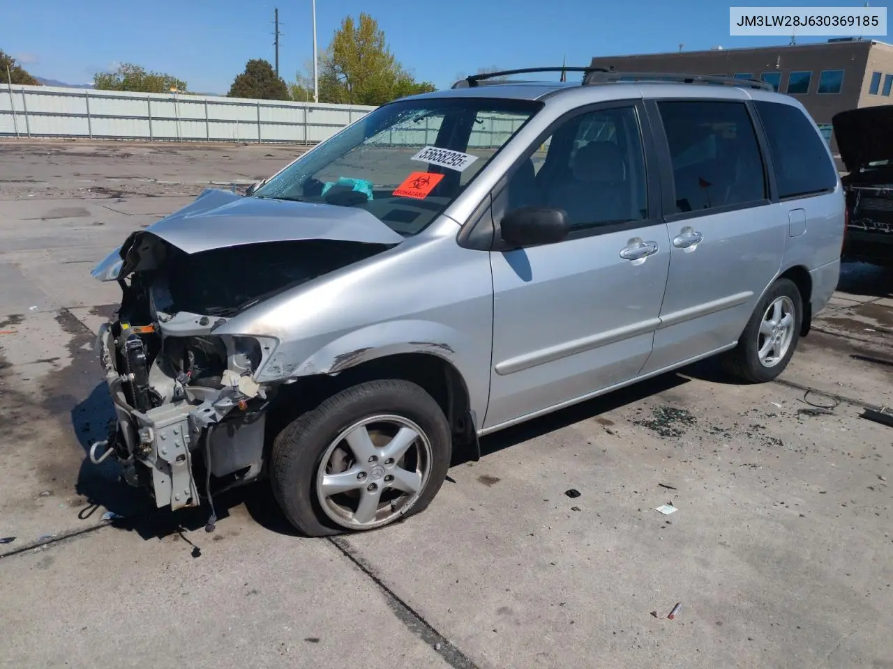 2003 Mazda Mpv Wagon VIN: JM3LW28J630369185 Lot: 55658295