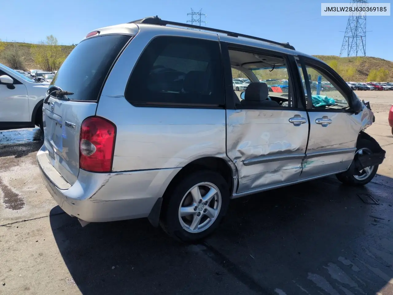 2003 Mazda Mpv Wagon VIN: JM3LW28J630369185 Lot: 55658295