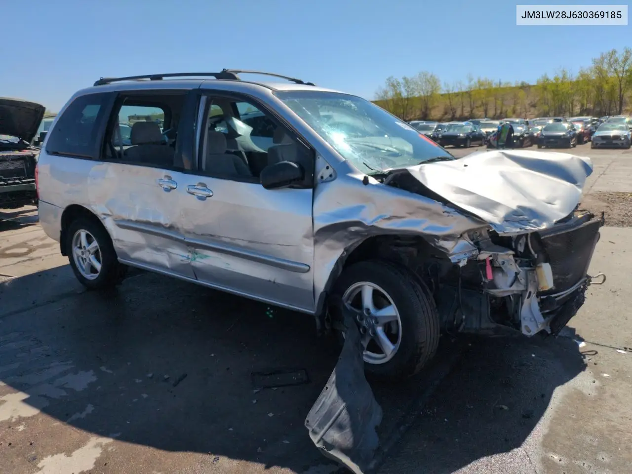 2003 Mazda Mpv Wagon VIN: JM3LW28J630369185 Lot: 55658295