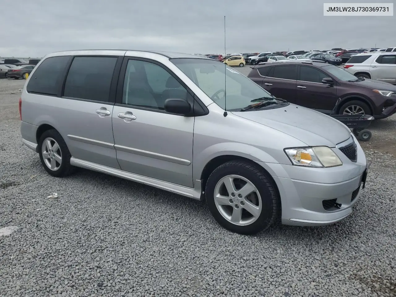 2003 Mazda Mpv Wagon VIN: JM3LW28J730369731 Lot: 58590885