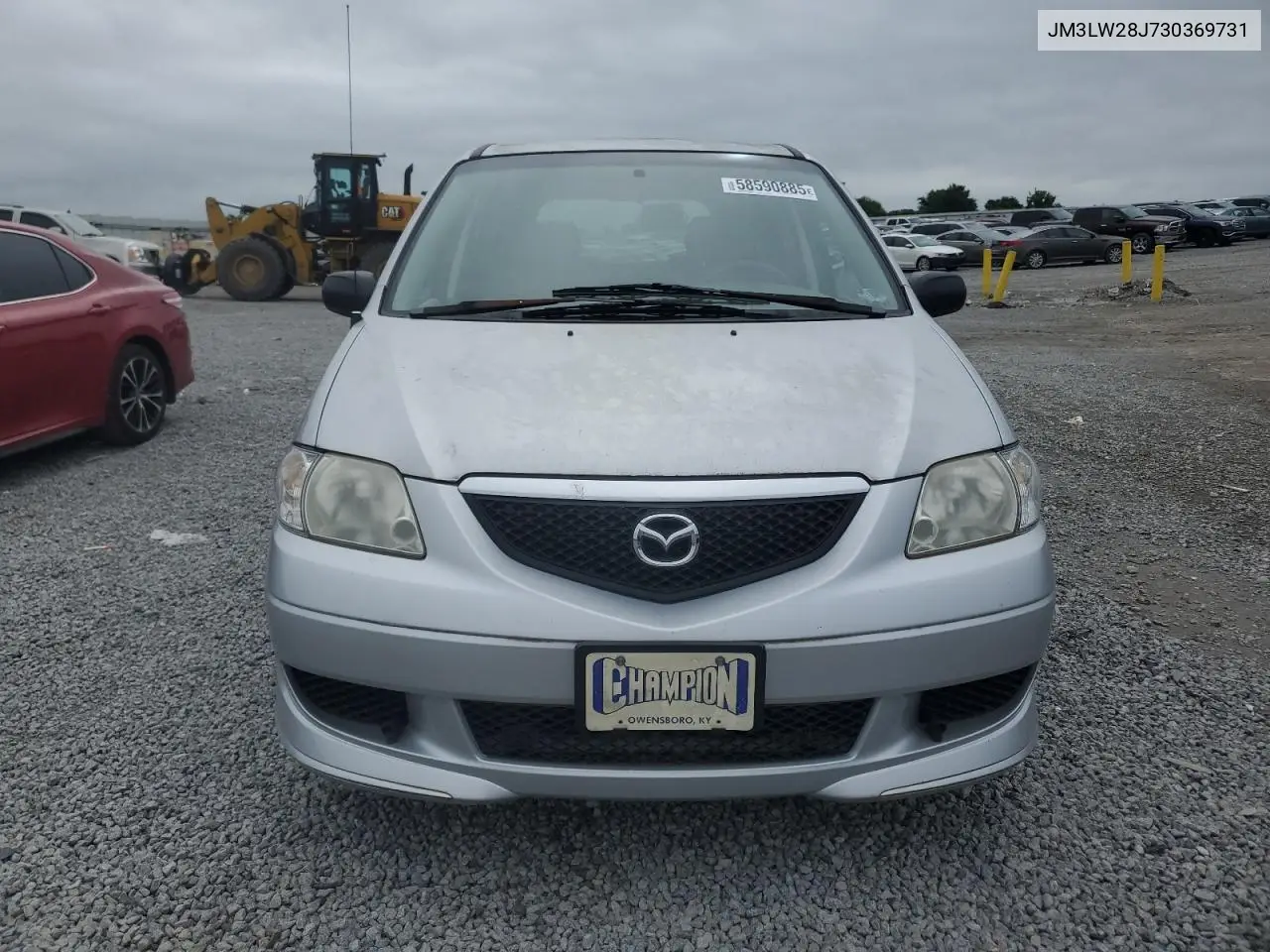 2003 Mazda Mpv Wagon VIN: JM3LW28J730369731 Lot: 58590885