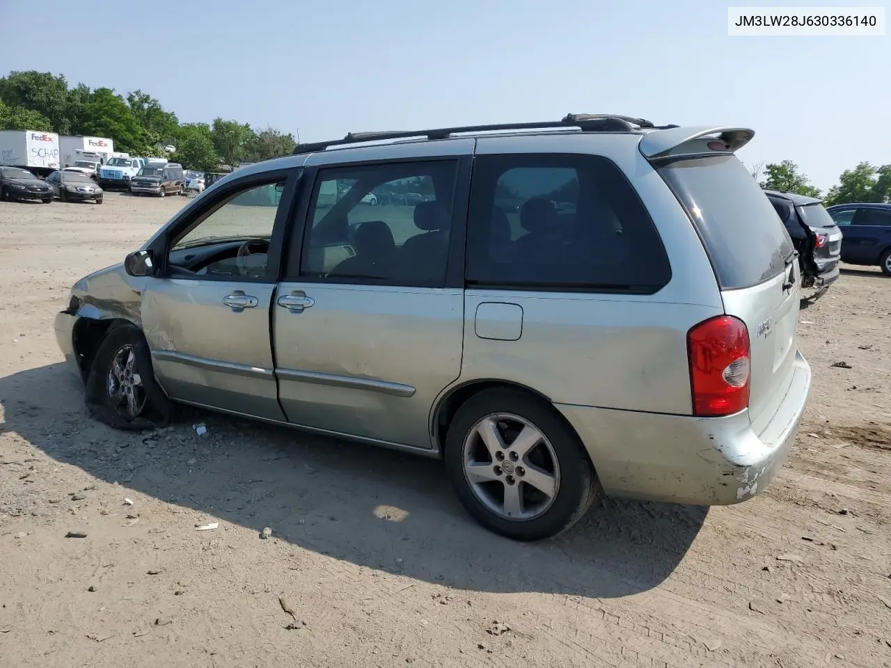 2003 Mazda Mpv Wagon VIN: JM3LW28J630336140 Lot: 59586605