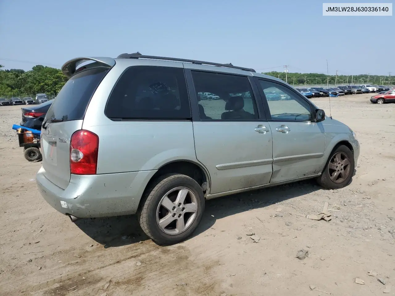 2003 Mazda Mpv Wagon VIN: JM3LW28J630336140 Lot: 59586605