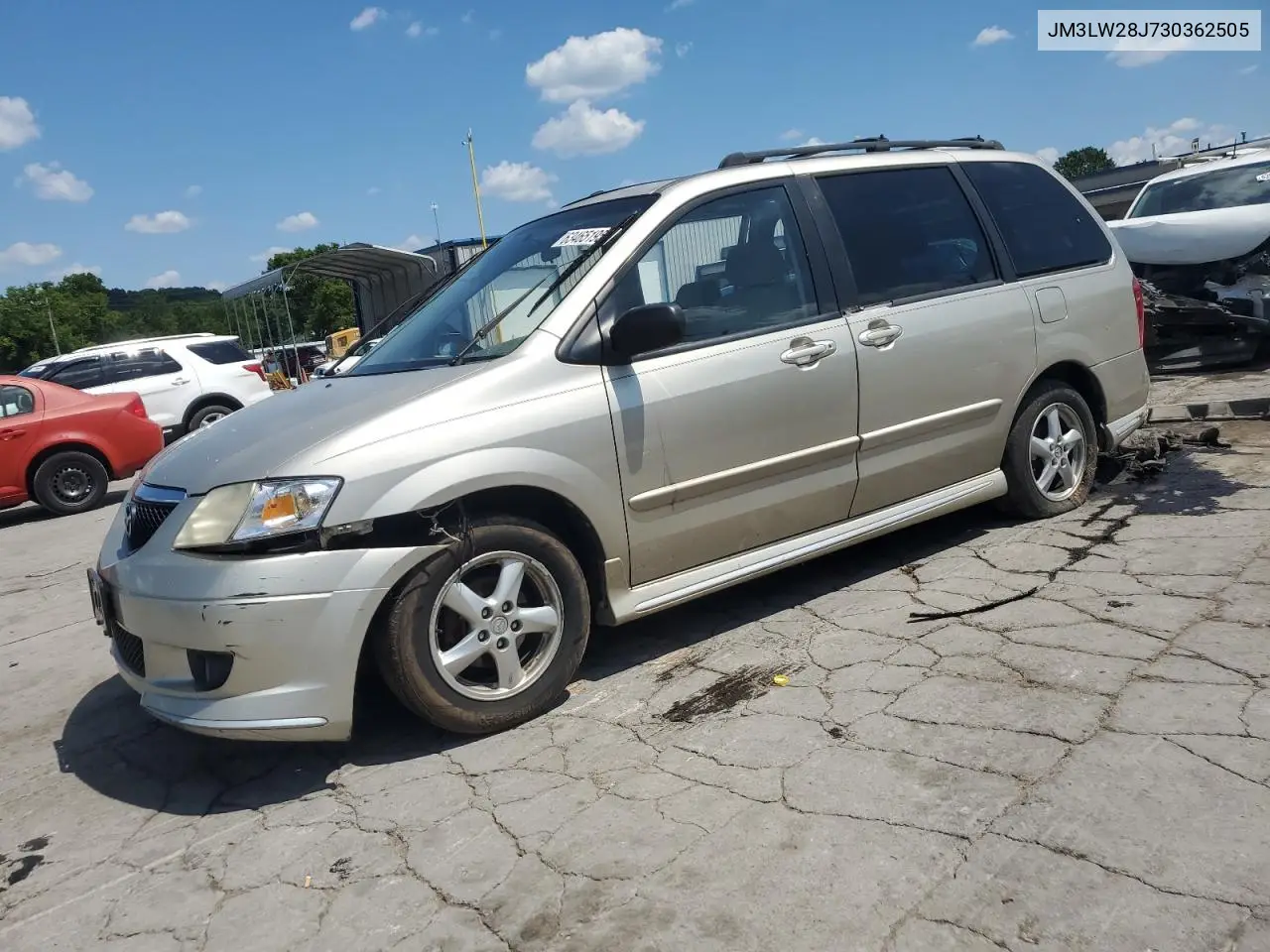 2003 Mazda Mpv Wagon VIN: JM3LW28J730362505 Lot: 63465195