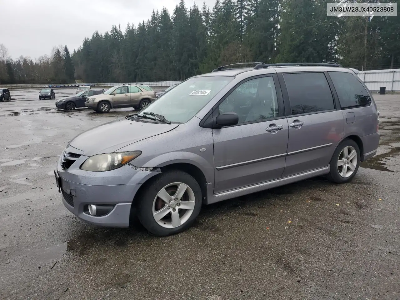 2004 Mazda Mpv Wagon VIN: JM3LW28JX40528808 Lot: 49003505