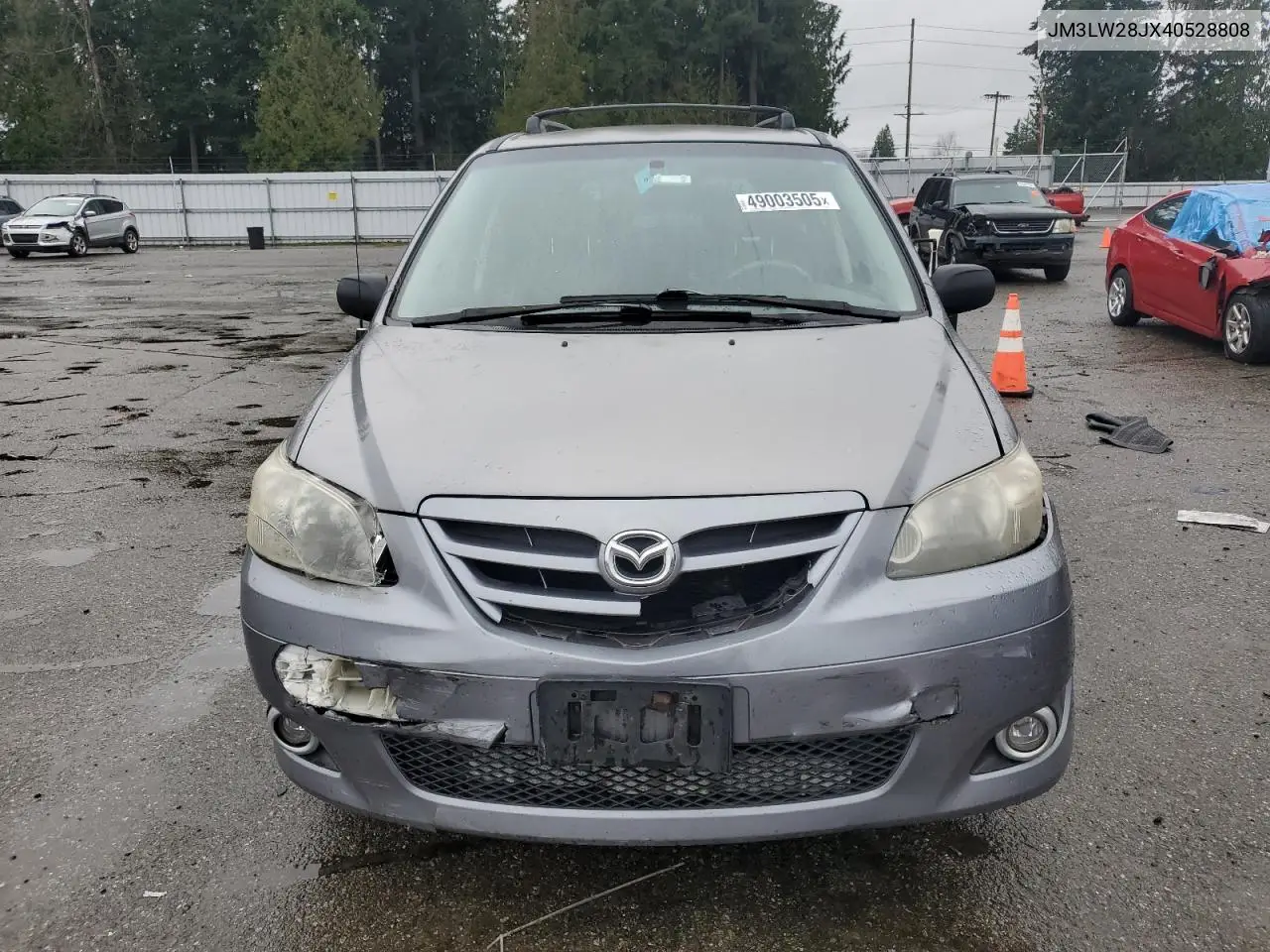 2004 Mazda Mpv Wagon VIN: JM3LW28JX40528808 Lot: 49003505