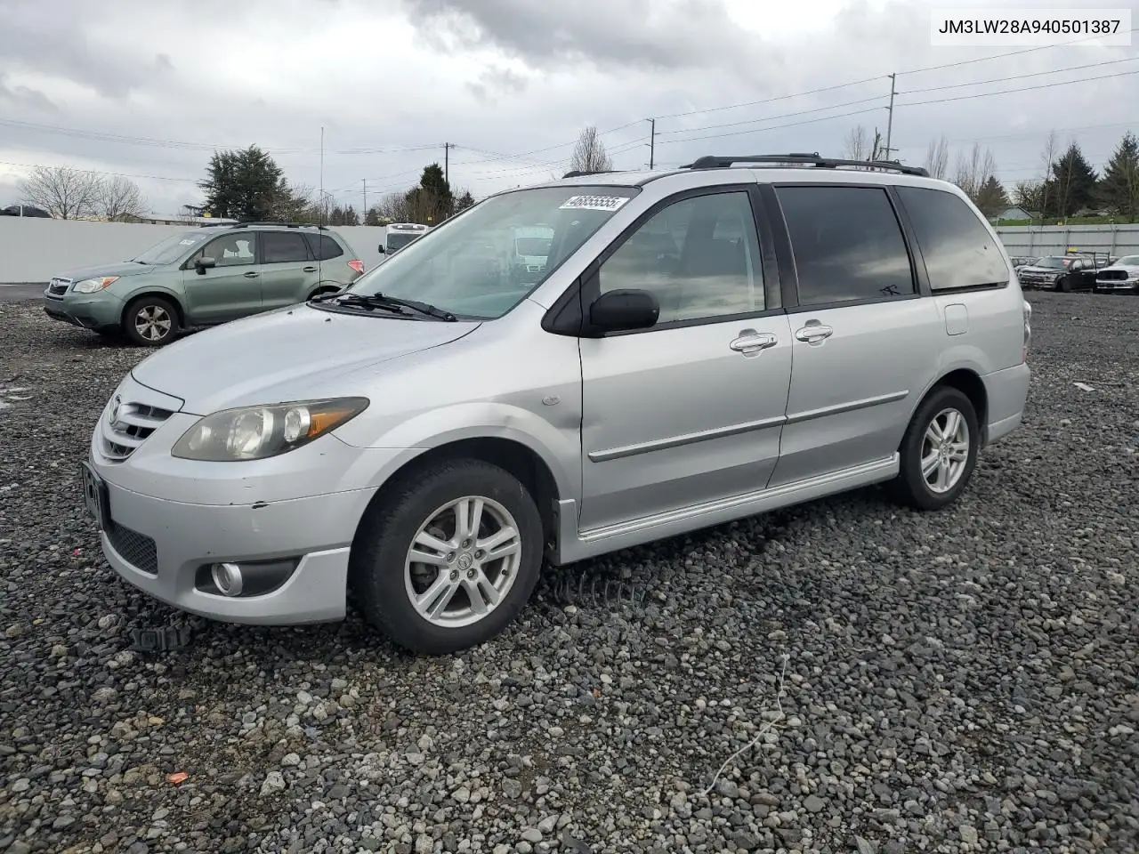 2004 Mazda Mpv Wagon VIN: JM3LW28A940501387 Lot: 51770595