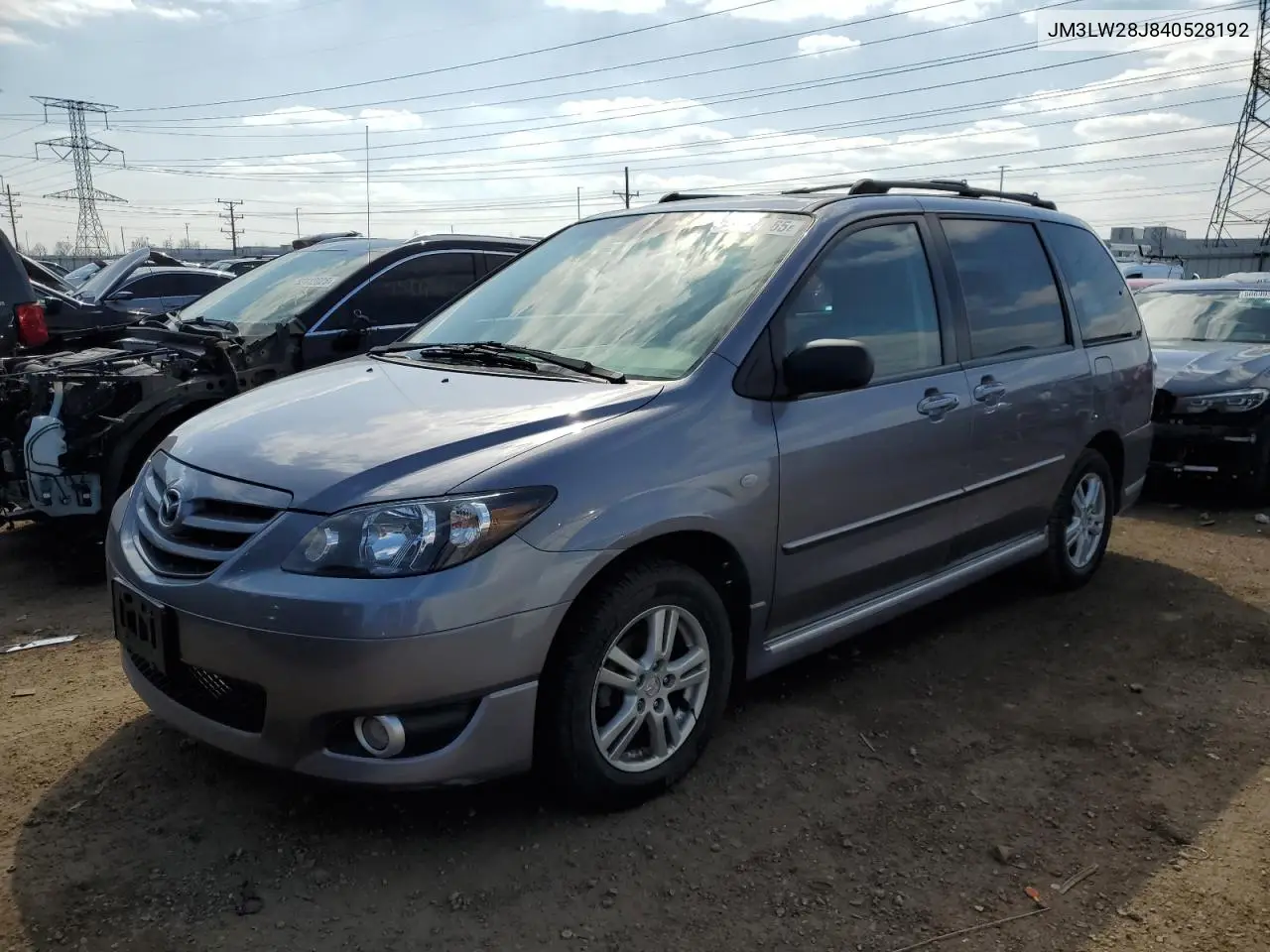 2004 Mazda Mpv Wagon VIN: JM3LW28J840528192 Lot: 52624565